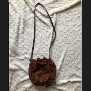 Vintage Lucky Brand mini bucket bag